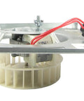 Side view of B Unit Motor Assembly For 769RFT 769RF And V769RF Ventilation Fans OEM Replacement Part with Motor Blower Wheel And Bracket
