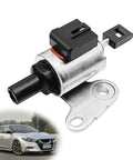 Keep Your Daily Cruiser Rolling Smooth As Butter With This Premium CVT Transmission Stepper Motor For Nissan Murano Altima Maxima 2003 To 2024 3.5L. Single CVT stepper motor with metal casing and electrical connector.