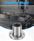 Top Shelf LMK16UU Linear Ball Bearings with 16mm Bore and 28mm Outside Diameter in CNC machinery, showcasing precision engineering.