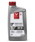 Long Life Synthetic Hydraulic And Power Steering Fluid For European US And Asian Cars 1 Quart bottle front view