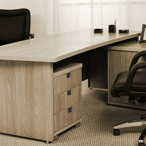 Office desk with drawers suitable for Fingerprint Cabinet Lock With Biometric Keyless System For Home And Office Half Second Unlock.