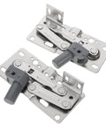 Soft Close 45 Degree Cabinet Hinges With Spring Buffer for Kitchen Sink Cabinets And Bookcases, Self Closing Doors, 1 Pair TEHAUX