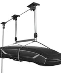 Upgrade Garage Ceiling Hoist System For Overhead Storage Beefed Up Heavy Duty Pulley Lift Holds Up To 150 Lbs Fits 10 To 18 Foot Ceilings
