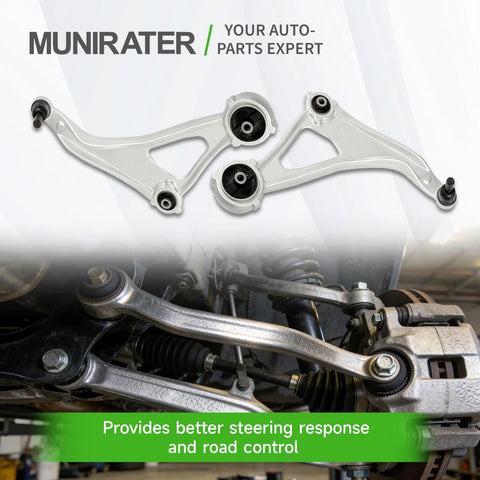Beefed-Up Pair Front Lower Control Arms With Ball Joints For Altima 2015-2018 And Maxima 2016-2023, aluminum replacement parts