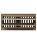 Steel Floor Register Pro Grade 4x10 Inches Painted White Finish Contractor Grade Duct Floor Grate Durable White Powder Coat