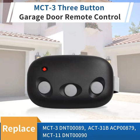 Two Pack Garage Door Remote For Linear Opener Systems 318 MHz with LD050 LD033 LDCO800 Replaces MCT 11 ACT 31B