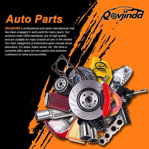 Premium Lower 2 Pack Accessory Drive Belt Idler Pulley For Mercedes Benz CL600 CL65 AMG S350 S600 S65 AMG SL600 SL65 And SLR McLaren That Keeps Your Engine Running Smooth And Reliable Like A Boss. Auto parts collage with brake rotor, filters, belts, and suspension parts