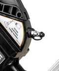 Close-up of the Lightweight Pneumatic 2-In-1 Flooring Nailer And Stapler 15.5-Gauge And 16-Gauge Versatile Tool's oil port.