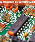Close-up of circuit board with resistors from Massive 1000-Piece Resistor Kit With 25 Values From 1 Ohm To 1 Megohm, ideal for DIY electronics.