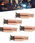 Plasma Cutter Electrode 220971 Copper Consumables Kit high performance easy to install, durable copper tips shown in set of five