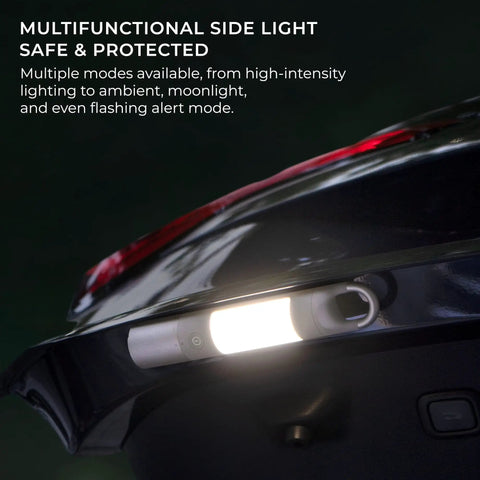 Flashlight Duo With USB C Rechargeable Battery, Dual Light Source, Colorful Ambient Light, IPX4 Waterproof, SOS And Strobe Modes, 1000 Lumens, Magnetic Hanger And Strong Absorption, Up To 65 Hours Of Runtime Outdoors Ready For Any Task