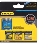 Straight Shooter Professional Grade Heavy Duty Paper Staples Nine Sixteenth Inch Bulk Pack 1250 Count packaging with universal fit details.