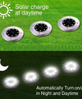 16 Pack Solar Ground Lights Waterproof Outdoor Landscape Pathway Lights With Upgraded Aluminum Build Built To Last