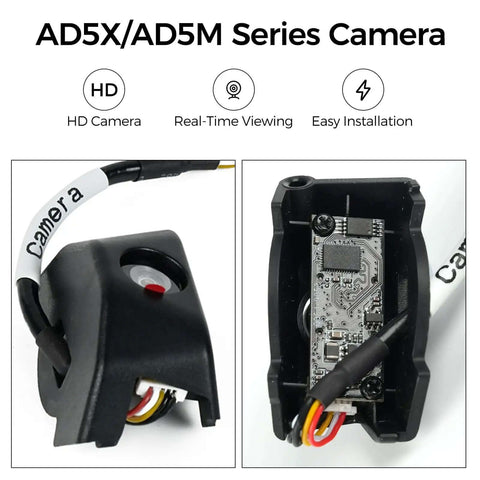 Camera Live View Kit For Adventurer 5M And Adventurer 5M Pro And AD5X 3D Printer showing HD camera and internal circuitry view