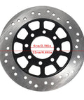 Brake disc from 44 Inch Rear Axle Shaft Kit With Chain Sprocket Brake Disc Pillow Block And Wheel Hub Replacement For ATV Quad Go Kart