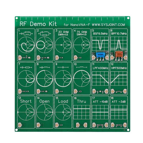 Filter Attenuator for RF Demo Kit and NanoVNA RF Tester Board Attenuator Module with NanoVNA F for analyzing filters
