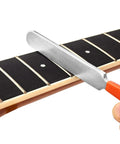 Guitar Fingerboard Luthier Tools Set With 8-Inch Fret Leveling Beam Crowning File used on guitar neck.