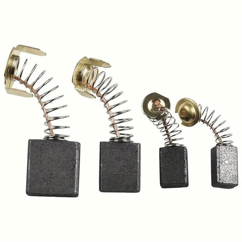 Industrial Electric Motor Brush Set Pro Grade 40 Pcs with copper alloyed carbon brushes for motors 44, 303, 153, reducing sparking.