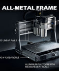 Genmitsu 3020-PRO Ultra CNC router with all-metal frame and aluminum work bed