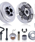 325 Inch Clutch Drum Sprocket Oil Pump Kit For Stihl 021 023 025 MS230 MS250 Chainsaw shown with clutch, worm gear, bearings, and hoses