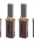 Vacuum Motor Carbon Brushes Replacement For Ametek Lamb 333261 33326-1 4 Pack shown in front view