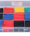 Snag This Sick 800 Piece Heat Shrink Tubing Kit For Electrical Wiring Insulation Diy Repairs And Wire Bundling Color Coding With Sizes 1Mm To 13Mm Diameter Perfect For Home And Garage Upgrades And Making Your Work Faster With Zero Hassles. Color-coded heat shrink tubing assortment in a plastic organizer case
