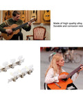 Durable Rock Solid Zinc Alloy Guitar Tuning Peg Set For Classical Acoustic And Folk Guitars with musicians playing guitars