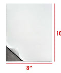 Ten Pack Magnetic Sheets With Adhesive Backing 8 By 10 Inch Cut To Size Magnets For Photos Dies Stamps And Crafts Create Handy
