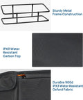 Components of Truck Bed Cargo Organizer Bag For Pickup And SUV Fits Gladiator Ranger Cybertruck Tacoma Colorado Canyon Tundra Silverado Sierra Keeps Groceries Golf Gear And Tools Secure With Easy Slide In And Out Access