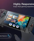 Nintendo Switch 2 2025 Screen Protector 9H Tempered Glass No Fuss Easy Install Tool on handheld console while gaming