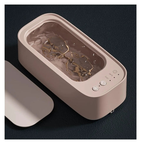 Buff That Bling Out Smooth With This Timed Ultrasonic Cleaner delivering high frequency vibration for legit deep cleaning of rings.