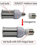 Upgrade Your Vintage Lamp With This Light Bulb Adapter For Mogul Socket, Converts Old Mogul To Standard, Easy Install, White