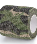 Camouflage Grip Tape 4 Roll Pack Self Adhesive Protective Fabric Tape For Outdoor Gear And Sports Equipment, Waterproof