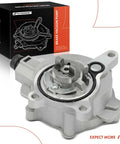 Heavy Duty Vacuum Pump For Ford And Lincoln with sealed housing, designed for 2012-2020 models, clear view of components.