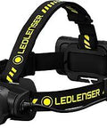 H15R Work Headlamp with 2500 Lumen Boost, Advanced Focus System, shown with adjustable black head strap.