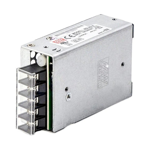Heavy Duty Led Industrial Power Supply 25W 5V 5A Ul Listed with sealed aluminum shell for lighting control.