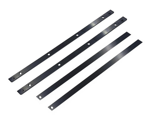 Universal Heavy Duty Guide Rail Connector Kit for Track Saw Rails 39 Inch 55 Inch and 118 Inch with T Slots, 4-pack bars