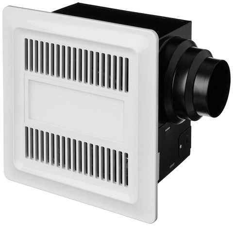 Smart Bathroom Ventilation Control Kit With Adjustable 50 80 110 CFM Fan Speeds, Ultra Quiet Sealed DC Fan, Energy Star And ETL Certified