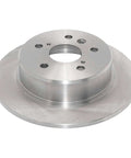 Rear Solid Disc Brake Rotor With Forged Flange For Precise Fit And ABS Signaling, Multi Lip Seals For Water Debris Protection