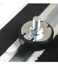 Heavy-Duty Condenser Pad For Outdoor Mini Split AC And Heat Pump Systems, Anti-Vibration Rubber Isolator Ground Stand Mount