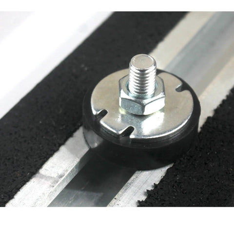 Heavy-Duty Condenser Pad For Outdoor Mini Split AC And Heat Pump Systems, Anti-Vibration Rubber Isolator Ground Stand Mount