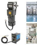 110V high torque gear motor with speed controller for industrial automation
