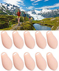 Set of 10 soft silicone Pinky Toe Protector And Bunion Corrector Gel Separator Cushion Sleeve for overlapping toes and comfort.