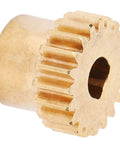 Beefy Brass Gear Replacement With 20 Teeth And 6mm Bore For 0.8 MOD Robotic Applications In Industrial Robots Antirust Durable Hardware
