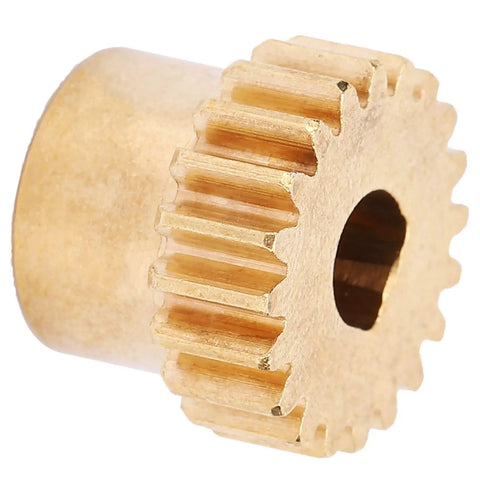 Beefy Brass Gear Replacement With 20 Teeth And 6mm Bore For 0.8 MOD Robotic Applications In Industrial Robots Antirust Durable Hardware