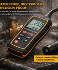 Smart Gas Leak Detector With 10 Inch Gooseneck Digital LCD Display And Backlight For Natural Gas Propane And Methane Detection