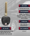 Uncut Plastic Head Car Key Blank Blade for Hyundai and Kia Models on classic car background, programming and key info displayed