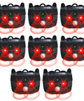 Ultrasonic Nocturnal Animal Repeller With Red Light And Motion Sensor For Deer Coyotes Foxes Raccoons And Skunks Deterrent Device