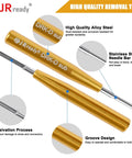 D Sub Connector Pins Removal And Insertion Toolkit For TE AMP Harting Heavy Duty 5A DB Crimp Contacts Extractor Kit with needle bar