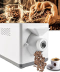 Heavy Duty Electric Coffee Bean Roaster Machine With Rapid Heat Cycling And Fool Proof Timers For Bold Flavor Hits and Easy Peasy Roasting Sessions Straight At Home with coffee beans.